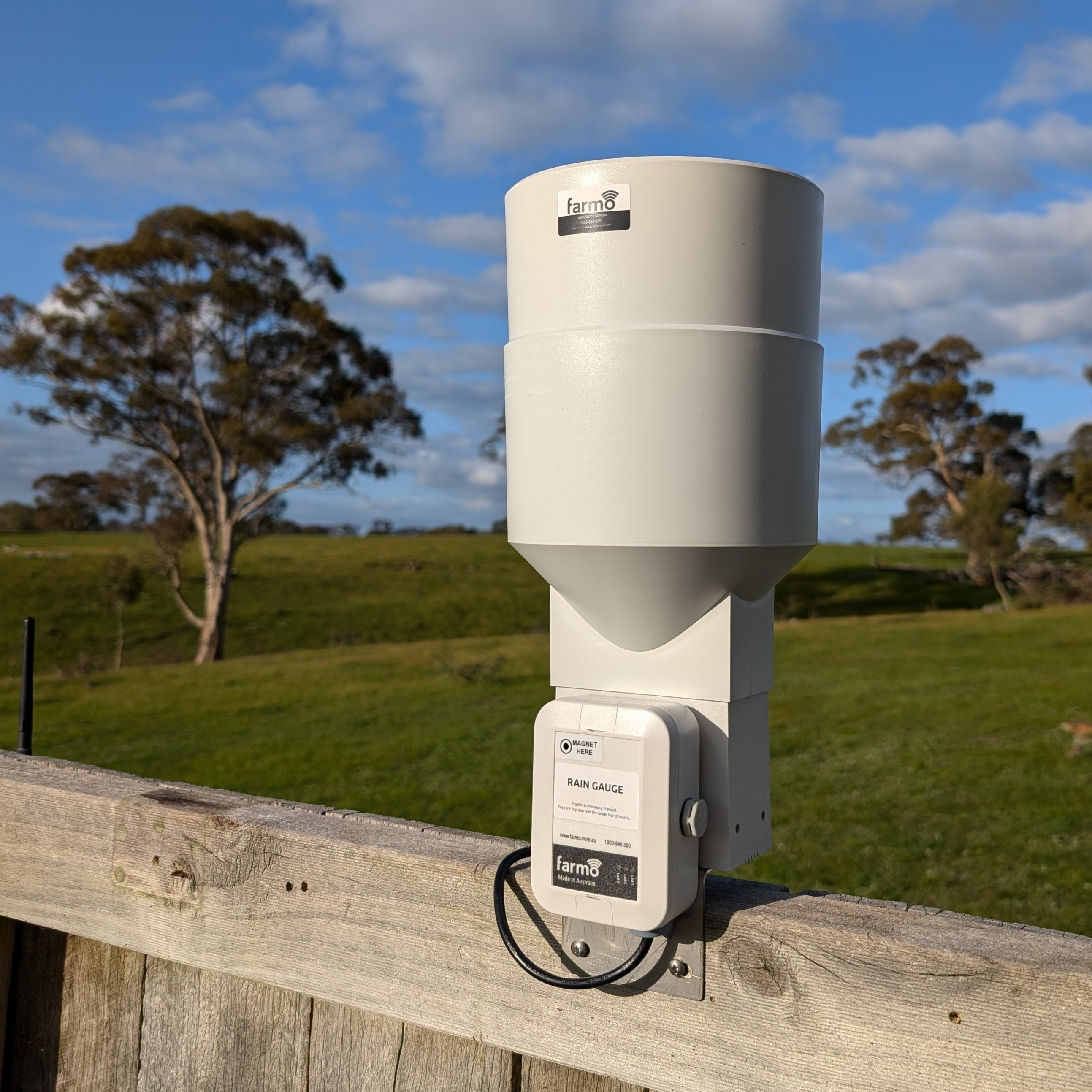 remote rain gauge