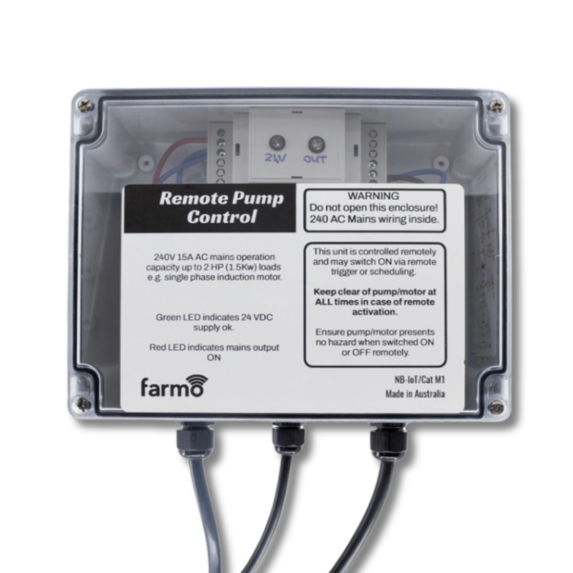 remote pump monitoring system