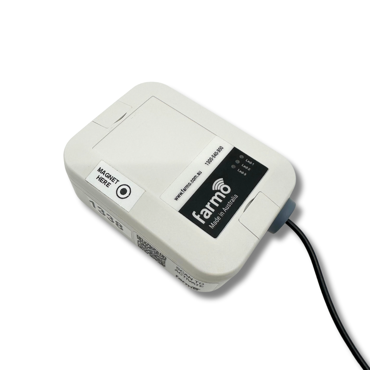 inline water flow meter